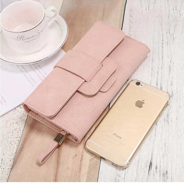 Wallet Women's Purse Wallet Card Holder Female Clutch Long Purse Multi-card Bit Luxury Designer Lady Coin Purses - Memoriex 