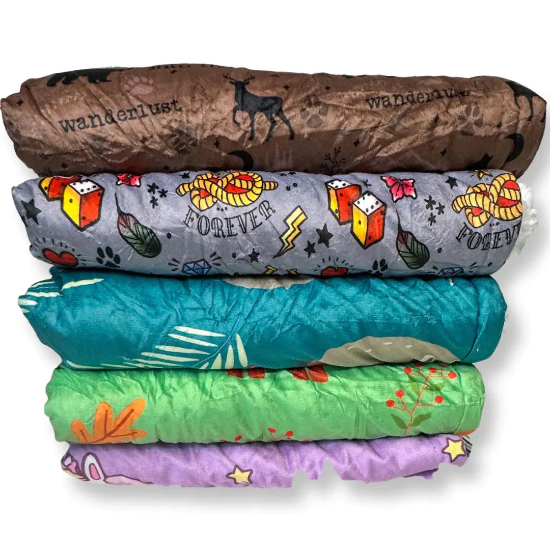 Wanderlust Dog Blanket (Fleece) by Pup Chic Boutique - Memoriex