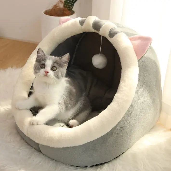 Warm Creative Shape Cat Bed-0