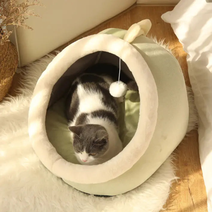 Warm Creative Shape Cat Bed-2