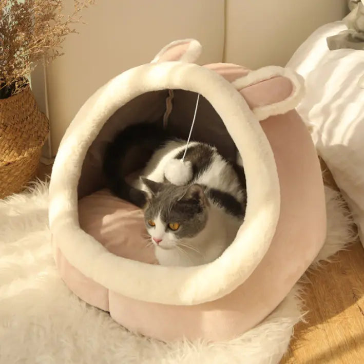 Warm Creative Shape Cat Bed-3