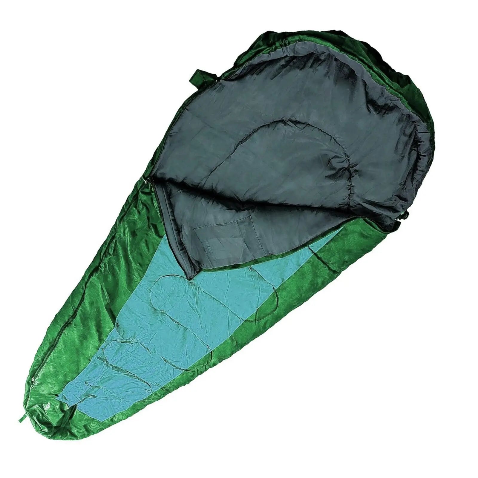 Warm Sleeping Bag with Pouch - Mummy - Memoriex 