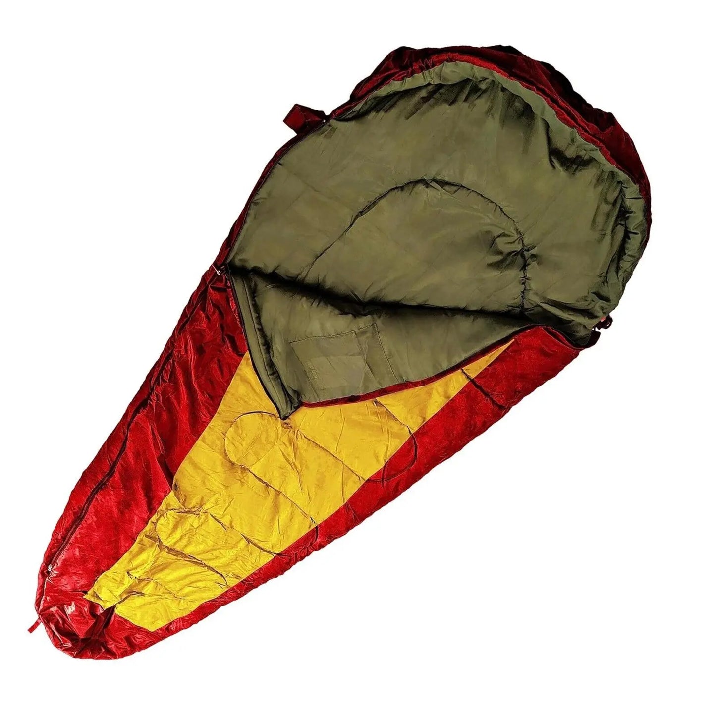 Warm Sleeping Bag with Pouch - Mummy - Memoriex 