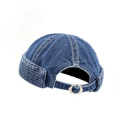 Washed denim melon skin hat trendy brand men and women versatile retro street hip-hop sailor hat - Memoriex 