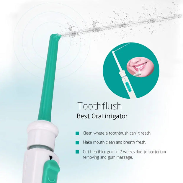 Water Dental Flosser Faucet Oral Irrigator Water Jet Floss Dental Irrigator Dental Pick Oral Irrigation Teeth Cleaning Machine - Memoriex 