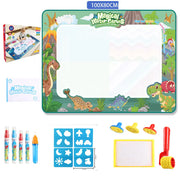 Water Doodle Mat Kids Toys Reusable Painting Writing Doodle Water Color Drawing Board Toddlers Preschool Education Toys - Memoriex 