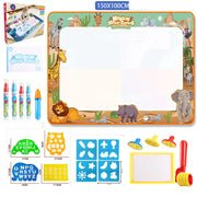 Water Doodle Mat Kids Toys Reusable Painting Writing Doodle Water Color Drawing Board Toddlers Preschool Education Toys - Memoriex 