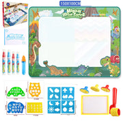 Water Doodle Mat Kids Toys Reusable Painting Writing Doodle Water Color Drawing Board Toddlers Preschool Education Toys - Memoriex 