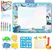 Water Doodle Mat Kids Toys Reusable Painting Writing Doodle Water Color Drawing Board Toddlers Preschool Education Toys - Memoriex 