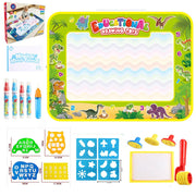 Water Doodle Mat Kids Toys Reusable Painting Writing Doodle Water Color Drawing Board Toddlers Preschool Education Toys - Memoriex 