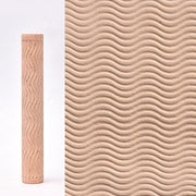 Water Meteor Pottery Tool Wooden Texture Mud Roll Embossing Stick - Memoriex 