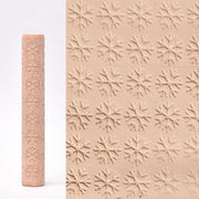 Water Meteor Pottery Tool Wooden Texture Mud Roll Embossing Stick - Memoriex 