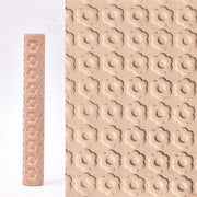 Water Meteor Pottery Tool Wooden Texture Mud Roll Embossing Stick - Memoriex 