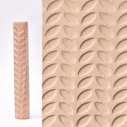 Water Meteor Pottery Tool Wooden Texture Mud Roll Embossing Stick - Memoriex 