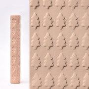 Water Meteor Pottery Tool Wooden Texture Mud Roll Embossing Stick - Memoriex 