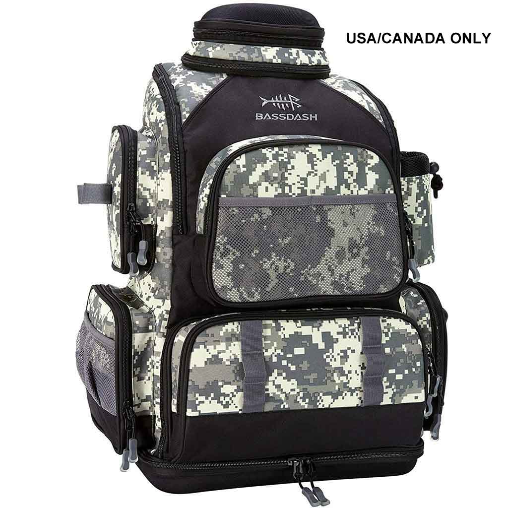 Water Resistant Fishing Tackle Backpack [3670] Tactical Bag-6