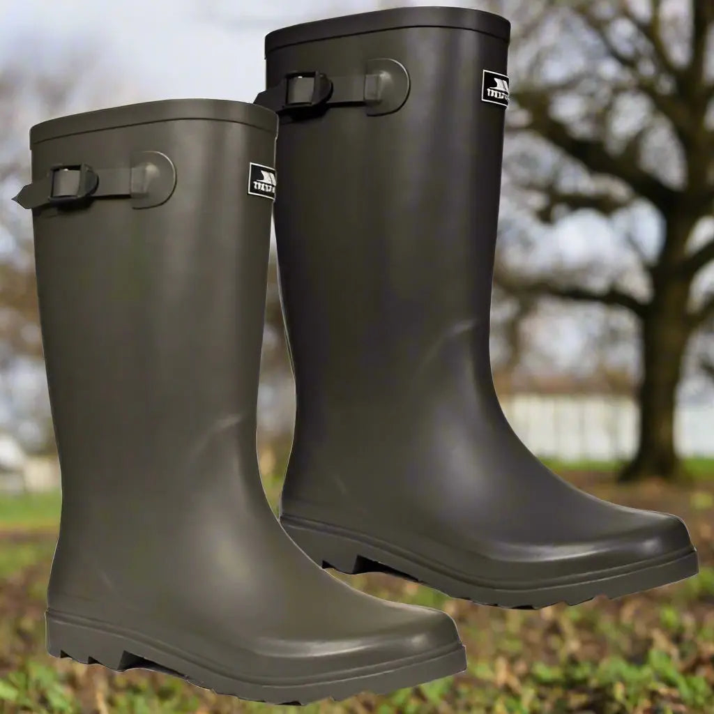 Mens Trespass 'Recon- X' Waterproof Wellingtons-0