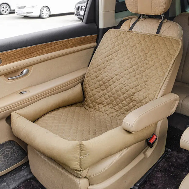 Waterproof Pet Car Seat Cover & Nest: Anti - Dirty for Medium & Small Dogs/Cats - Memoriex 