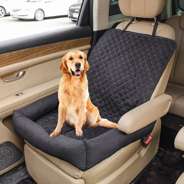 Waterproof Pet Car Seat Cover & Nest: Anti - Dirty for Medium & Small Dogs/Cats - Memoriex 