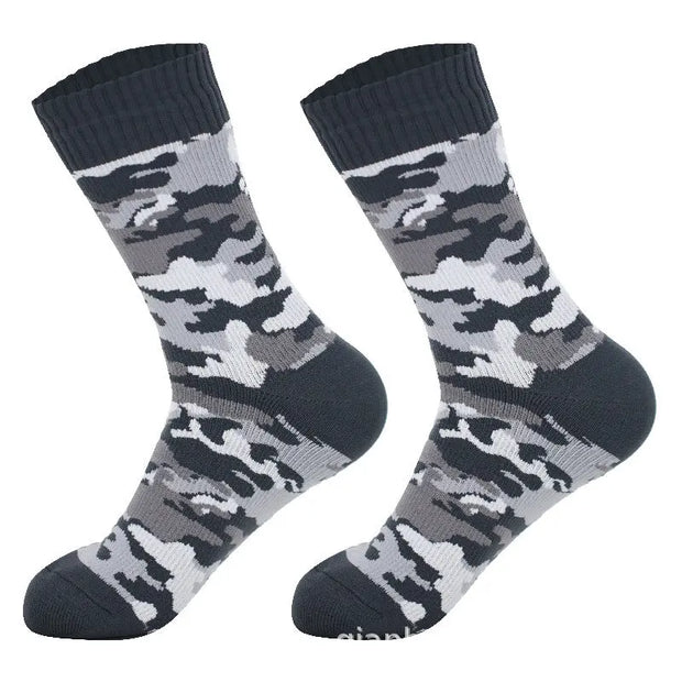 Waterproof Socks, Unisex Hiking Wading Trail Running Kayaking Crew Socks-1