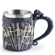 Western Sword Mug Personalized Beer Cup Stainless Steel Whiskey Cup - Memoriex 