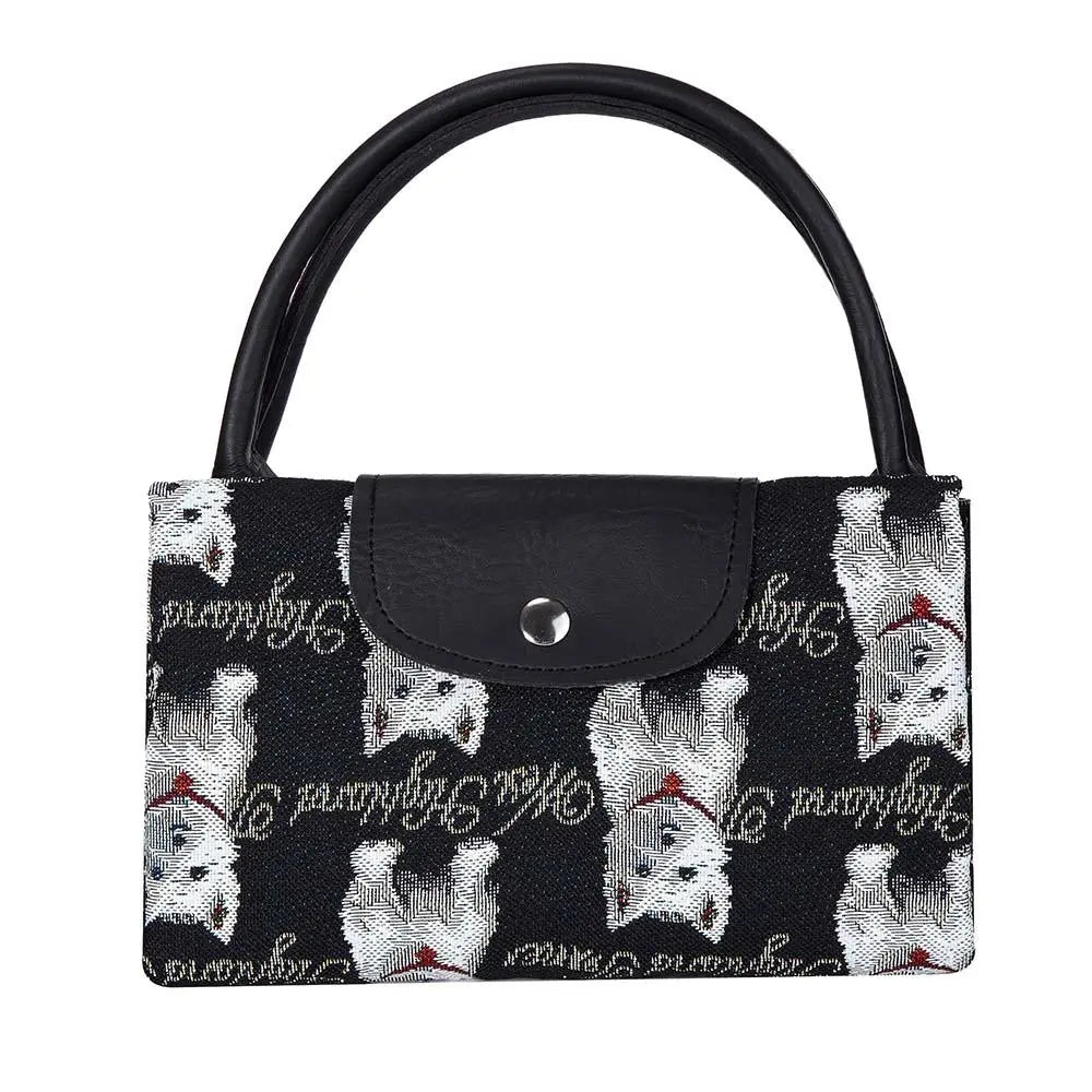 Westie - Foldaway Bag-4