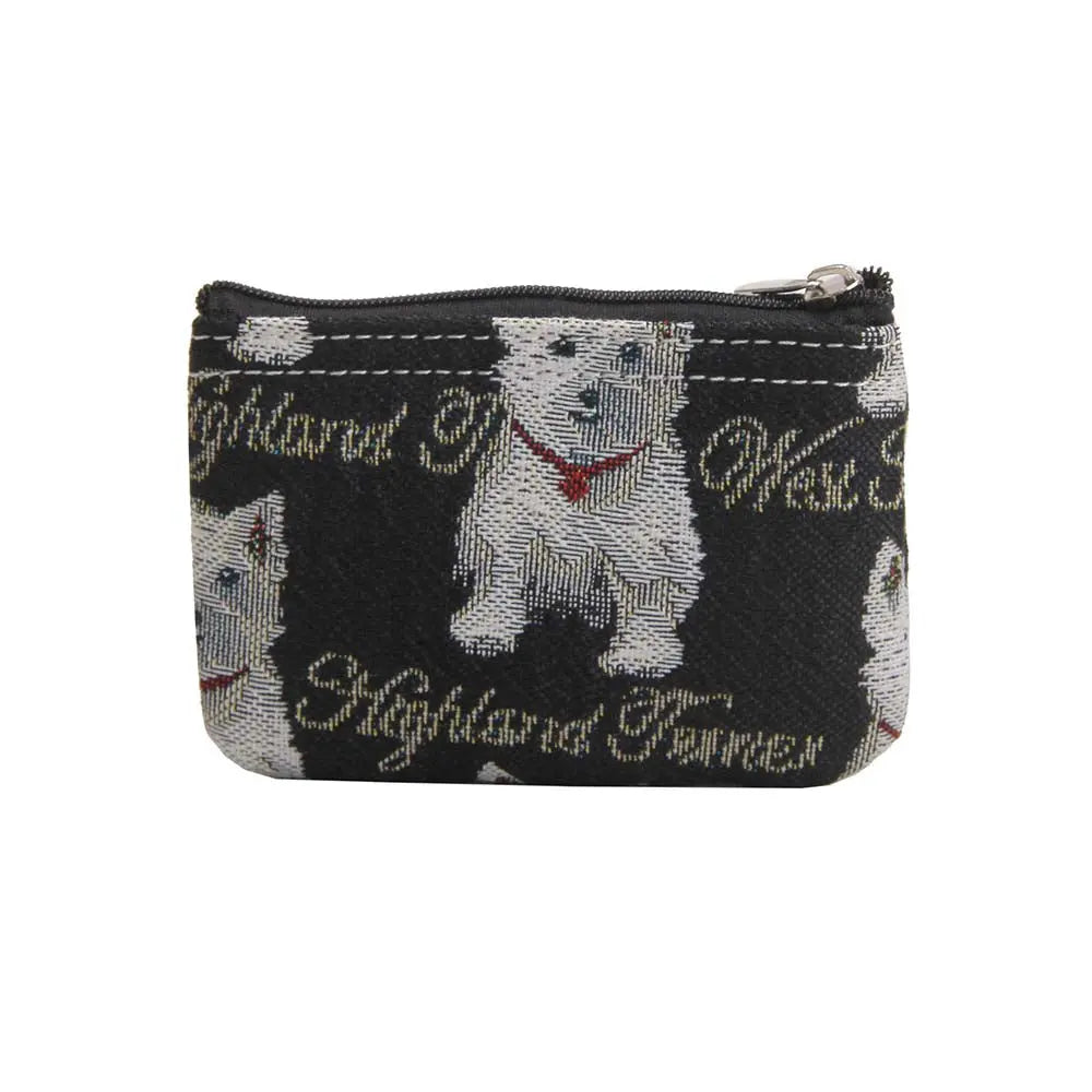 Westie - Zip Coin Purse-2