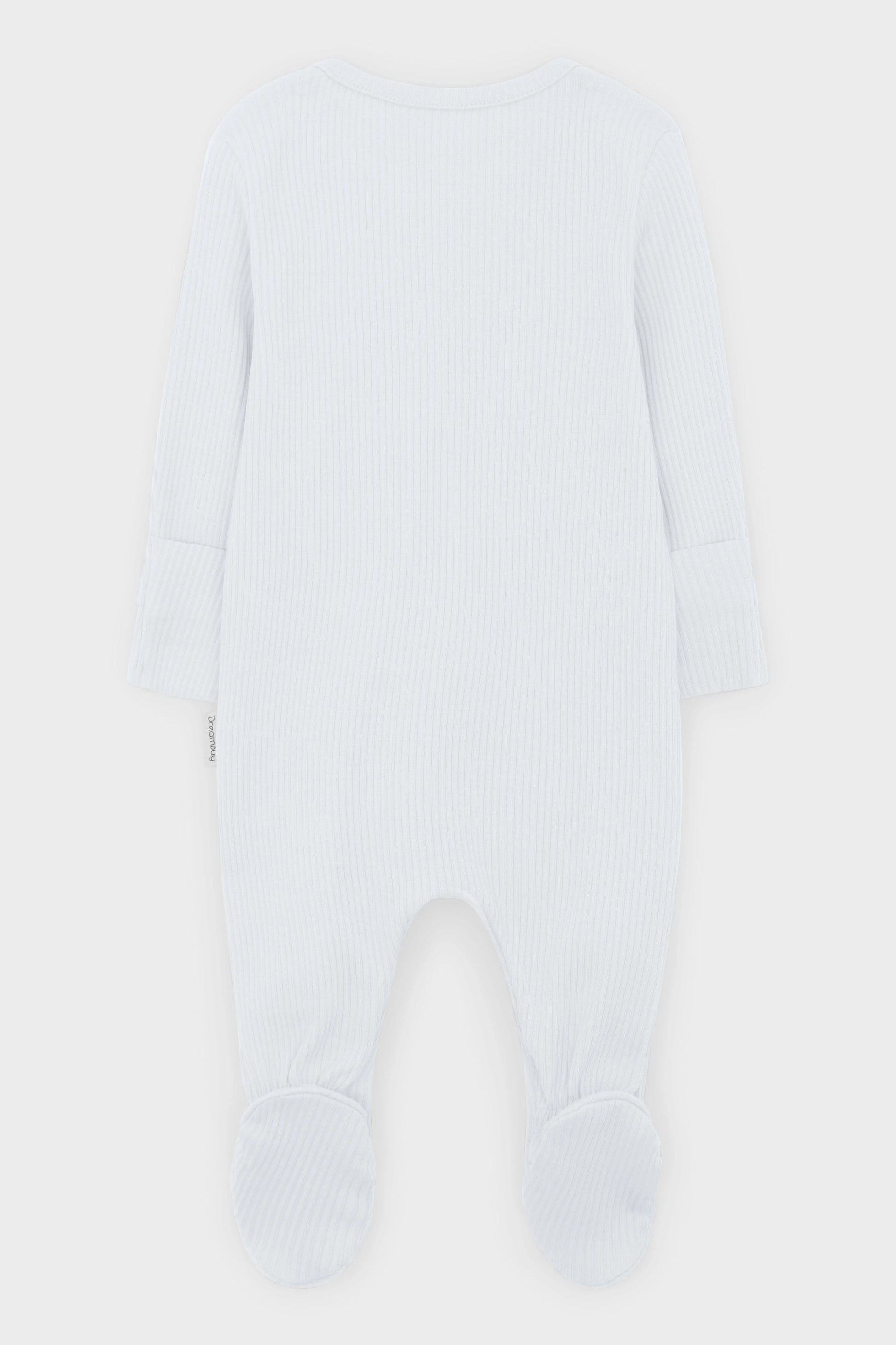 White Zip Sleepsuit-4