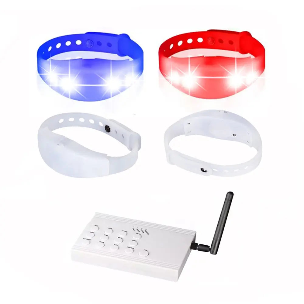 Wholesale GFB004 Remote Control Adjustbale Wristband LED Bracelets-1