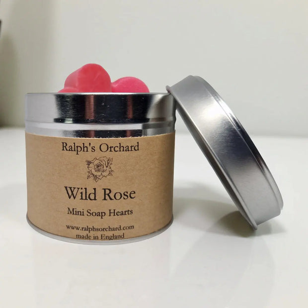 Wild Rose Soap Hearts-4