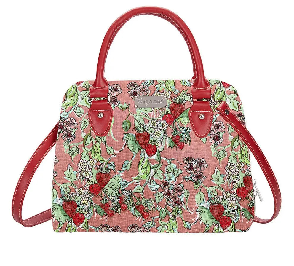 Wild Strawberry by Claire Louise Designs - Convertible Bag-0