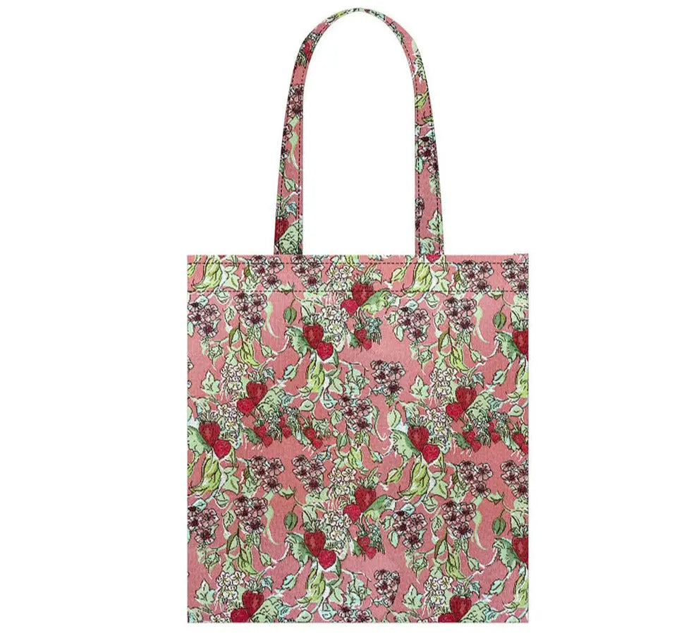 Wild Strawberry by Claire Louise Designs - Flat Bag-0