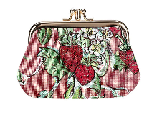 Wild Strawberry by Claire Louise Designs - Frame Purse-0