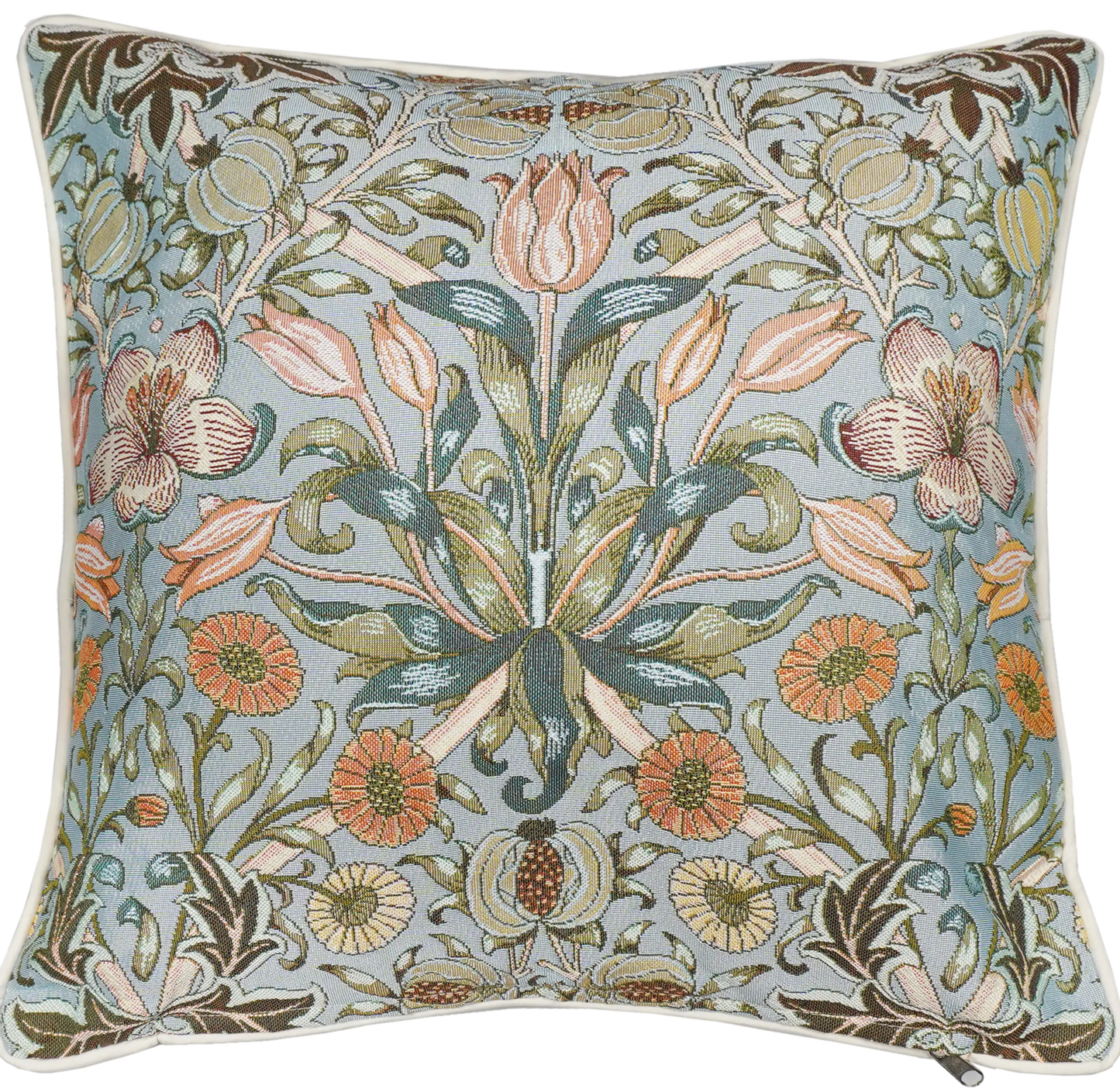 William Morris Pomegranate & Lily - Panelled Cushion Cover 45cm*45cm - Memoriex 