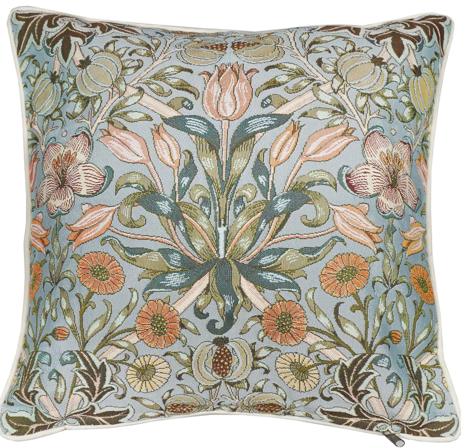 William Morris Pomegranate & Lily - Panelled Cushion Cover 45cm*45cm - Memoriex 