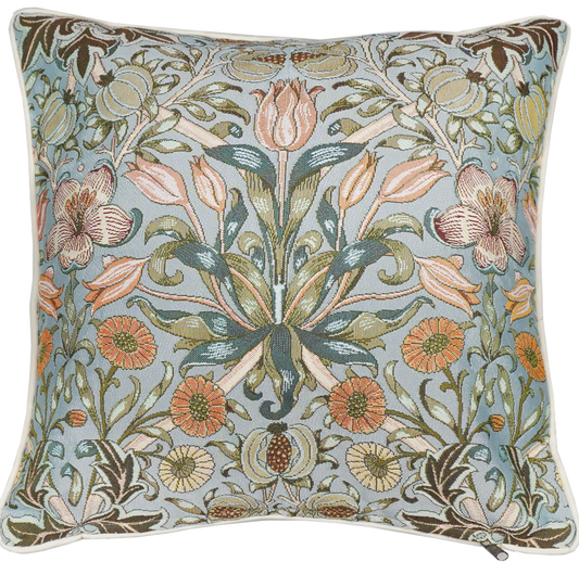 William Morris Pomegranate & Lily - Panelled Cushion Cover 45cm*45cm - Memoriex 