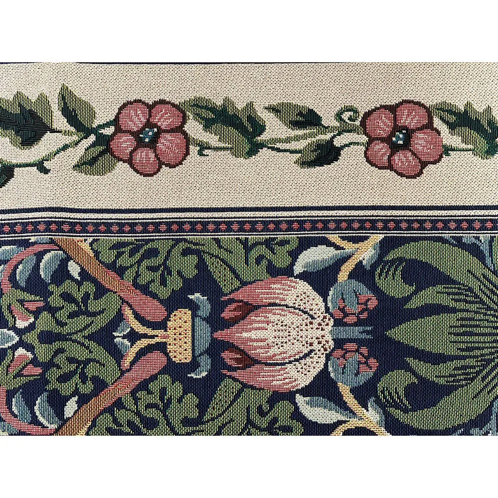 William Morris Strawberry Thief Blue - Wall Hanging 112cm x 140cm (70 rod)-2