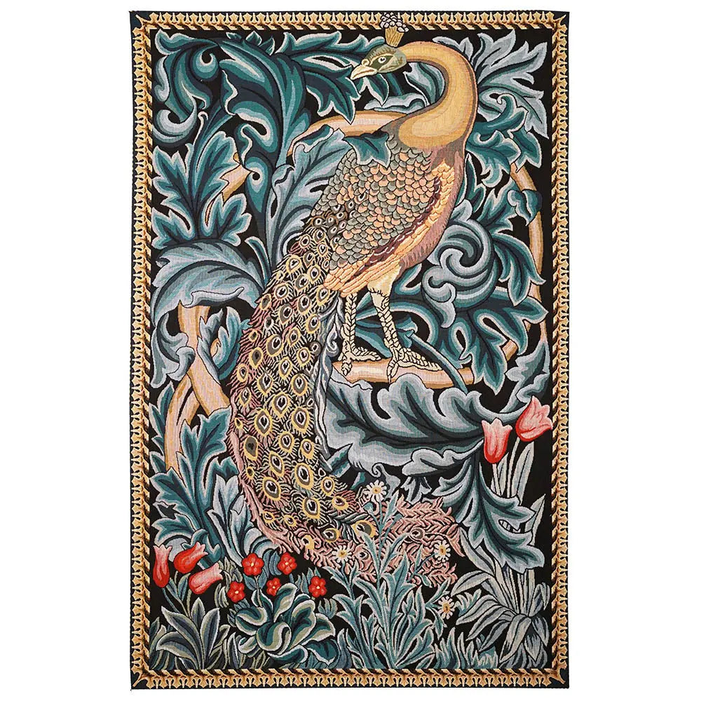 William Morris The Peacock - Wall Hanging 92cm x 139cm (70 rod)-1