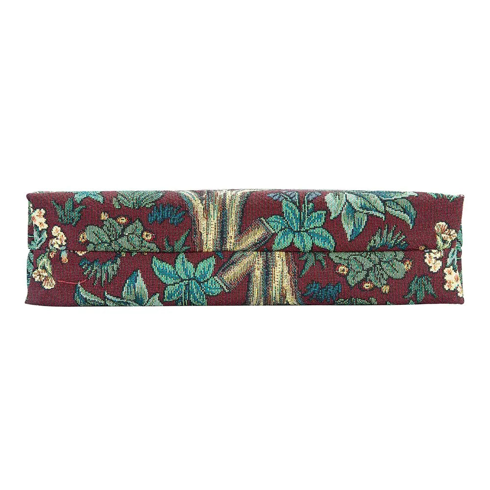 William Morris Tree of Life Red - Gusset Bag-4