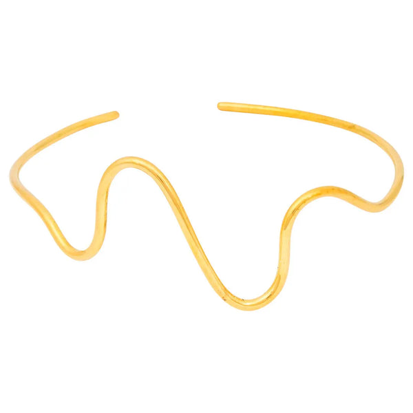 Wimbi Recycled Brass Choker - Memoriex 
