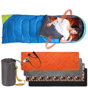 Winter New Smart Charging Portable Heating Sleeping Pad Outdoor Camping Sleeping Bag Pad Individual Camping Thermal Pad - Memoriex 