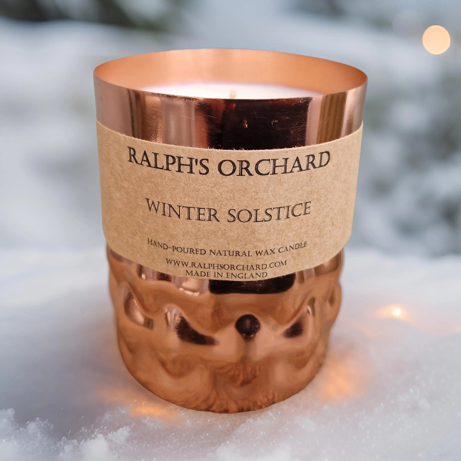 Winter Solstice Scented Candle - Memoriex 