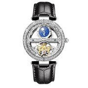 Woman Watch Ladies Clock Luxury Fashion Female Mechanical Watches Wristwatches - Memoriex 