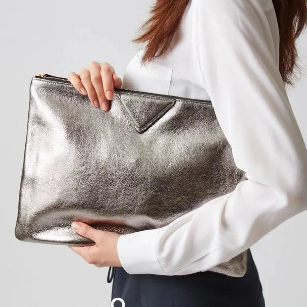 Women Day Clutch Bags Luxury Designer Lady Handbags  new female envelope bags  wallet silver - Memoriex 