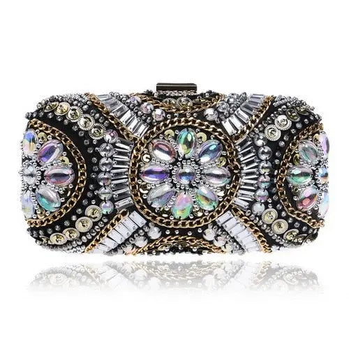 Women evening bags beaded wedding handbags clutch purse evening bag for wedding day clutches evening bags embroidery bags-6