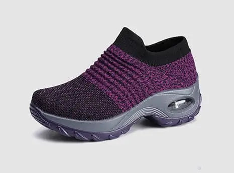 Women's Arch Support Comfort Work Shoes-10