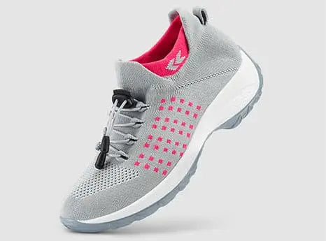 Women's Comfy Stylish Breathable Knit Upper Running Sock Sneakers-8