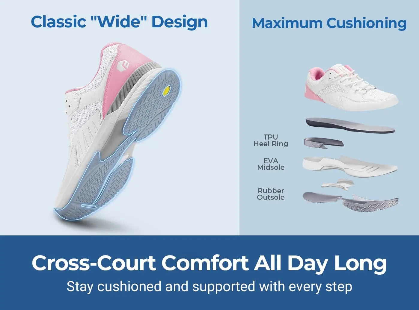  Women's Court Tennis Amadeus V1-5