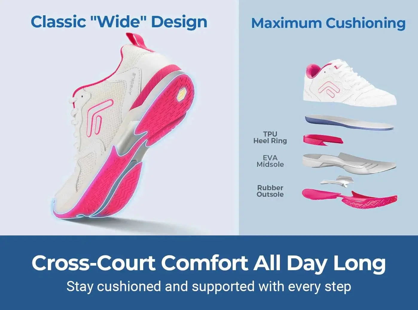 Women's Court Tennis Amadeus V4-11