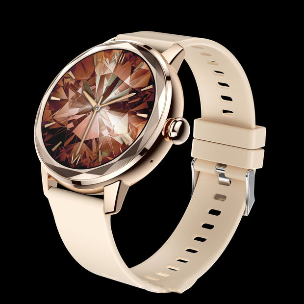 Women's Fashionable Appearance Small Exquisite Real Heart Rate Blood Oxygen Smart Watch - Memoriex 